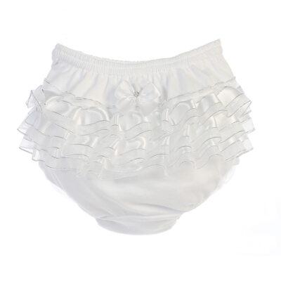 Organza ruffle frill pants